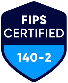 FIPS 140-2 certified